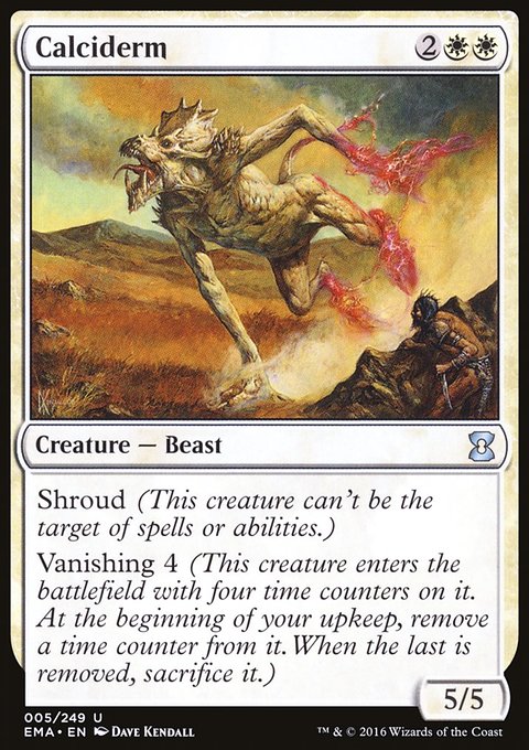 Calciderm, Eternal Masters #5, Magic: The Gathering card