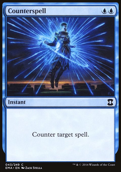 Counterspell, Eternal Masters #43, Magic: The Gathering card