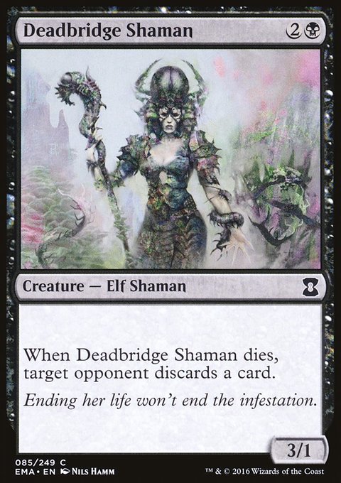 Deadbridge Shaman, Eternal Masters #85, Magic: The Gathering card
