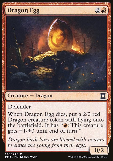 Dragon Egg, Eternal Masters #126, Magic: The Gathering card