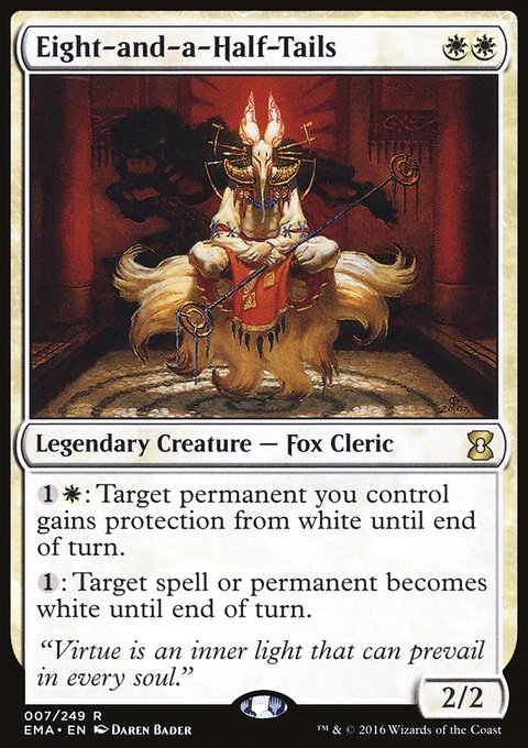 Eight-and-a-Half-Tails, Eternal Masters #7, Magic: The Gathering card