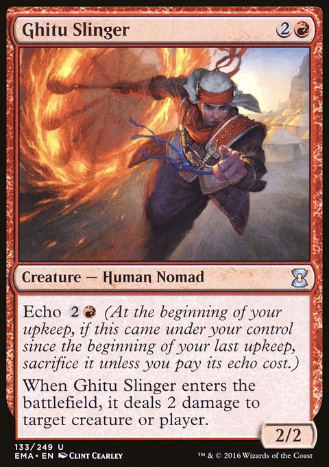 Ghitu Slinger, Eternal Masters #133, Magic: The Gathering card