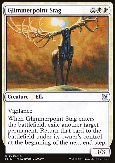 Glimmerpoint Stag, Eternal Masters #12, Magic: The Gathering card