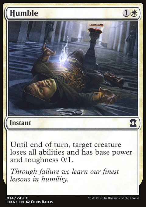 Humble, Eternal Masters #14, Magic: The Gathering card
