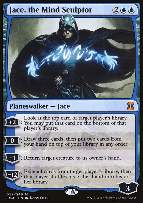 Jace, the Mind Sculptor, Eternal Masters #57, Magic: The Gathering card