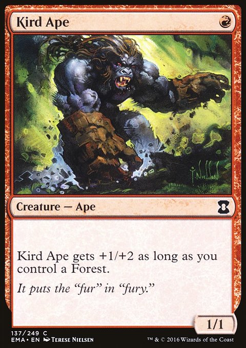 Kird Ape, Eternal Masters #137, Magic: The Gathering card