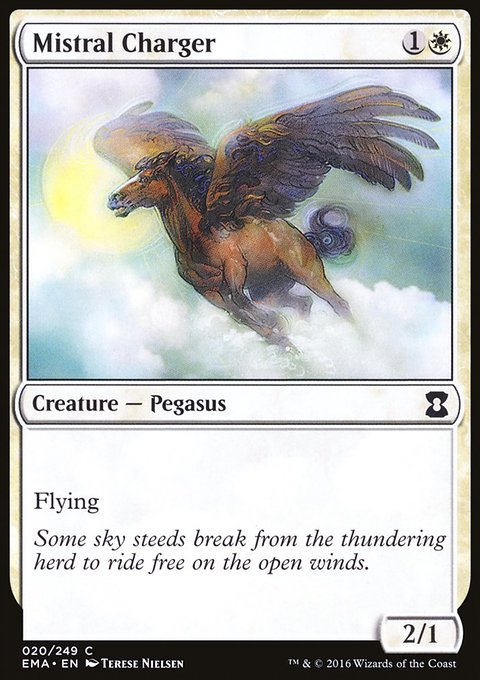 Mistral Charger, Eternal Masters #20, Magic: The Gathering card