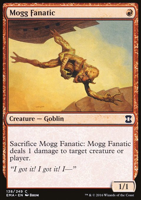 Mogg Fanatic, Eternal Masters #138, Magic: The Gathering card