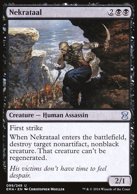 Nekrataal, Eternal Masters #99, Magic: The Gathering card