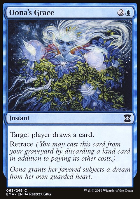 Oona's Grace, Eternal Masters #63, Magic: The Gathering card