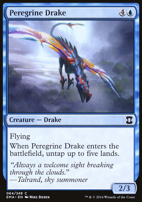 Peregrine Drake, Eternal Masters #64, Magic: The Gathering card
