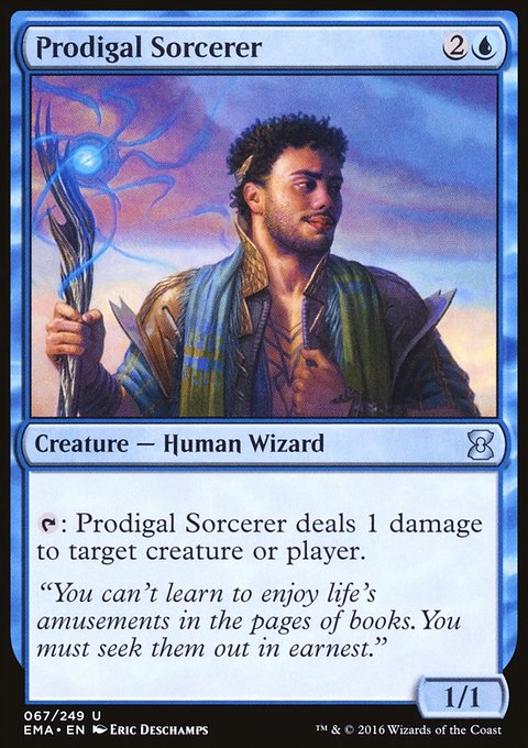 Prodigal Sorcerer, Eternal Masters #67, Magic: The Gathering card