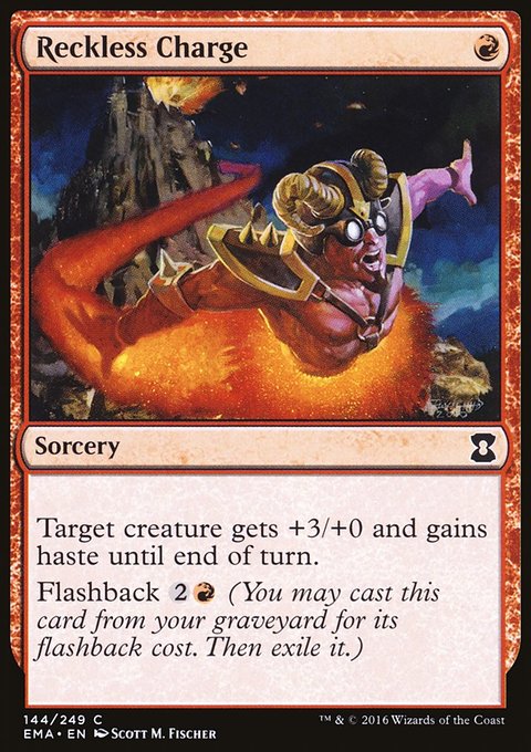 Reckless Charge, Eternal Masters #144, Magic: The Gathering card
