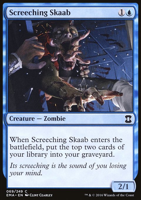 Screeching Skaab, Eternal Masters #69, Magic: The Gathering card