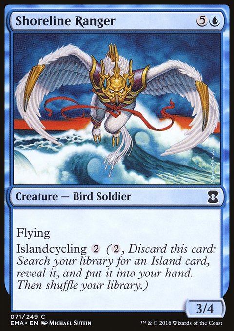 Shoreline Ranger, Eternal Masters #71, Magic: The Gathering card