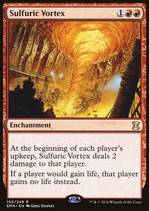 Sulfuric Vortex, Eternal Masters #150, Magic: The Gathering card