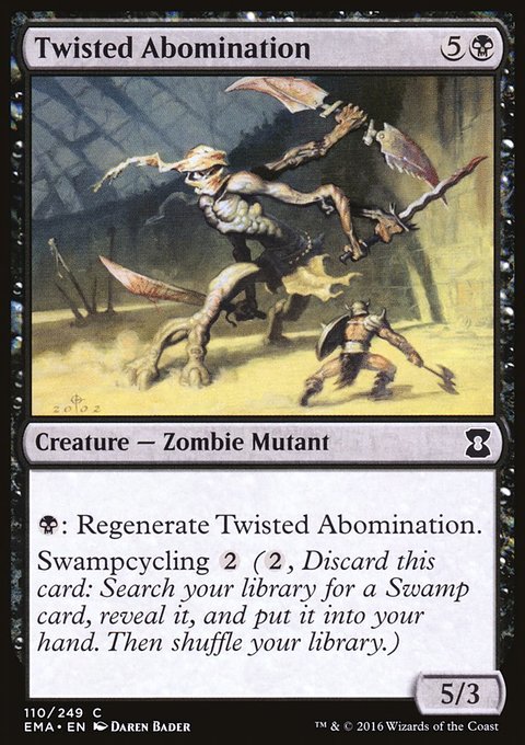 Twisted Abomination, Eternal Masters #110, Magic: The Gathering card