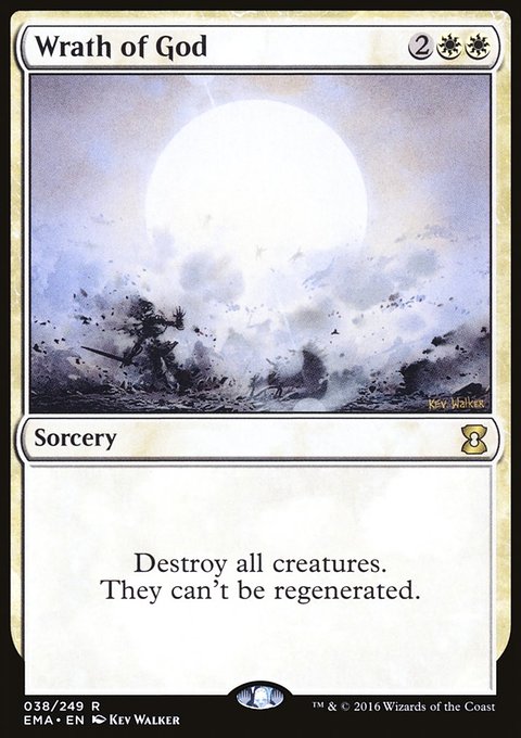 Wrath of God, Eternal Masters #38, Magic: The Gathering card