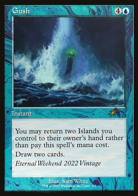 Gush, Eternal Weekend #2022a, Magic: The Gathering card