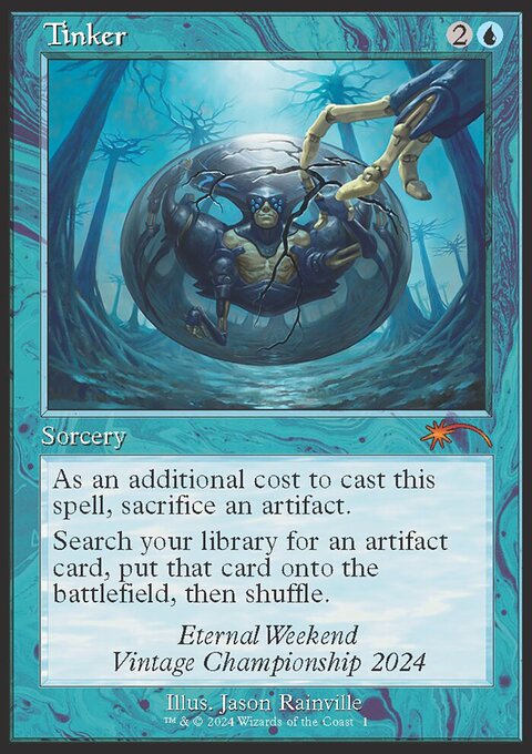 Tinker, Eternal Weekend #2024a, Magic: The Gathering card