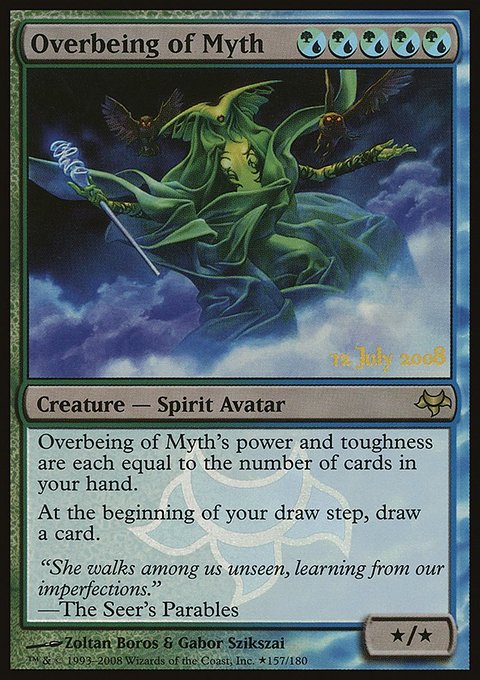 Overbeing of Myth, Eventide Promos #157★, Magic: The Gathering card