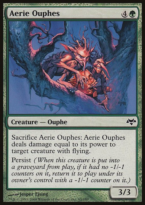 Aerie Ouphes, Eventide #65, Magic: The Gathering card