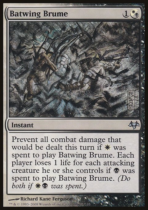 Batwing Brume, Eventide #81, Magic: The Gathering card