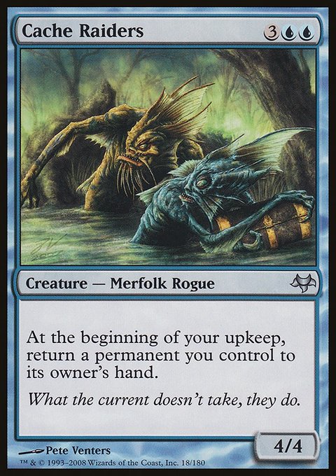 Cache Raiders, Eventide #18, Magic: The Gathering card
