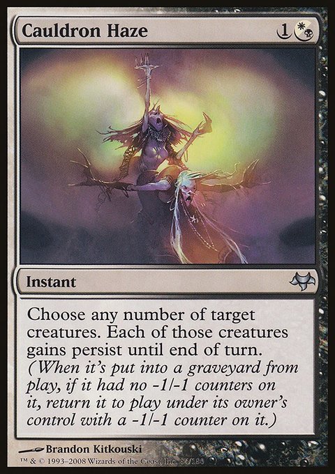 Cauldron Haze, Eventide #84, Magic: The Gathering card