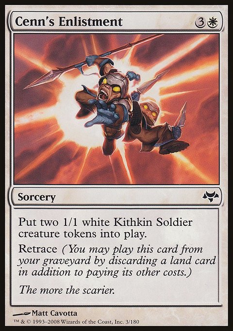 Cenn's Enlistment, Eventide #3, Magic: The Gathering card