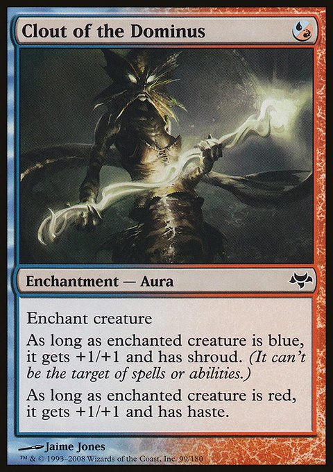 Clout of the Dominus, Eventide #99, Magic: The Gathering card