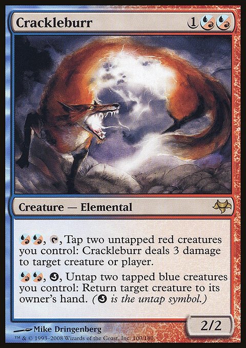 Crackleburr, Eventide #100, Magic: The Gathering card