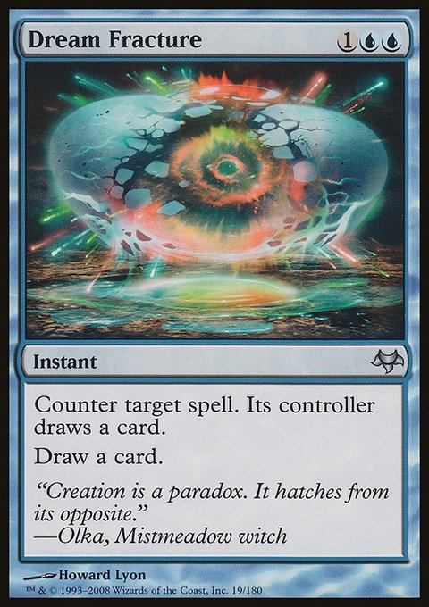 Dream Fracture, Eventide #19, Magic: The Gathering card