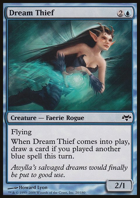 Dream Thief, Eventide #20, Magic: The Gathering card
