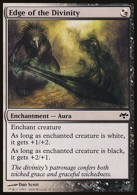 Edge of the Divinity, Eventide #87, Magic: The Gathering card