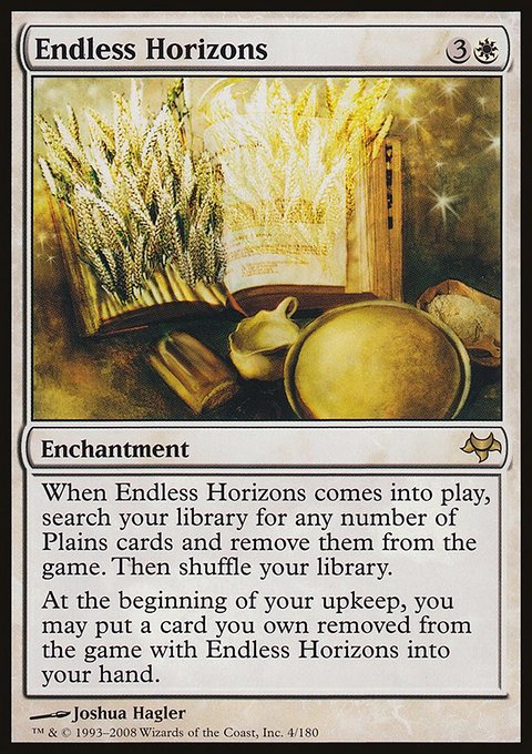 Endless Horizons, Eventide #4, Magic: The Gathering card