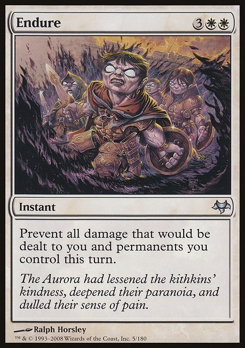Endure, Eventide #5, Magic: The Gathering card