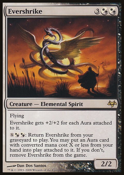 Evershrike, Eventide #88, Magic: The Gathering card