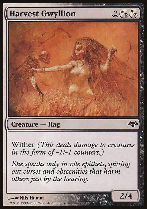 Harvest Gwyllion, Eventide #90, Magic: The Gathering card