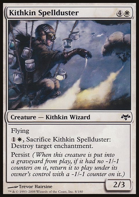 Kithkin Spellduster, Eventide #8, Magic: The Gathering card