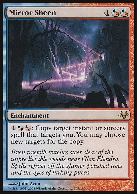 Mirror Sheen, Eventide #105, Magic: The Gathering card
