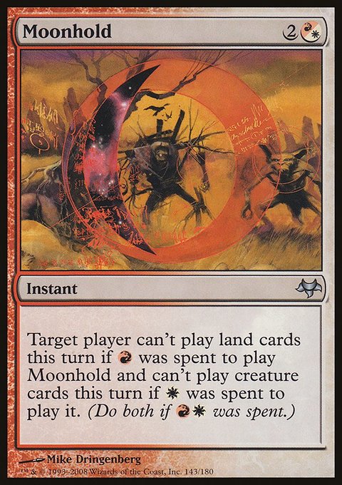 Moonhold, Eventide #143, Magic: The Gathering card