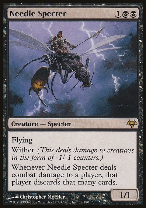 Needle Specter, Eventide #39, Magic: The Gathering card