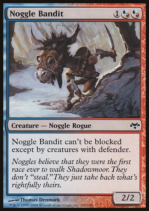 Noggle Bandit, Eventide #106, Magic: The Gathering card