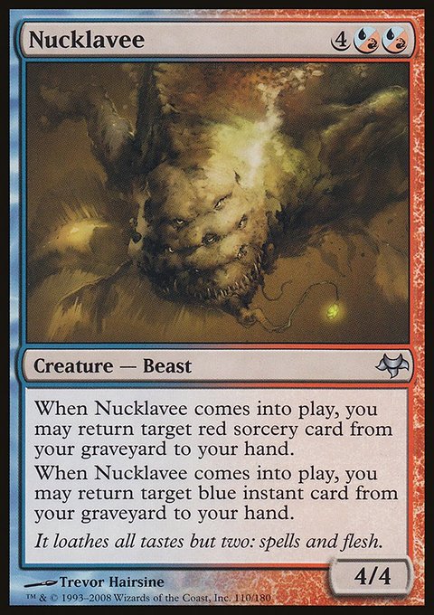 Nucklavee, Eventide #110, Magic: The Gathering card