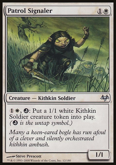 Patrol Signaler, Eventide #12, Magic: The Gathering card