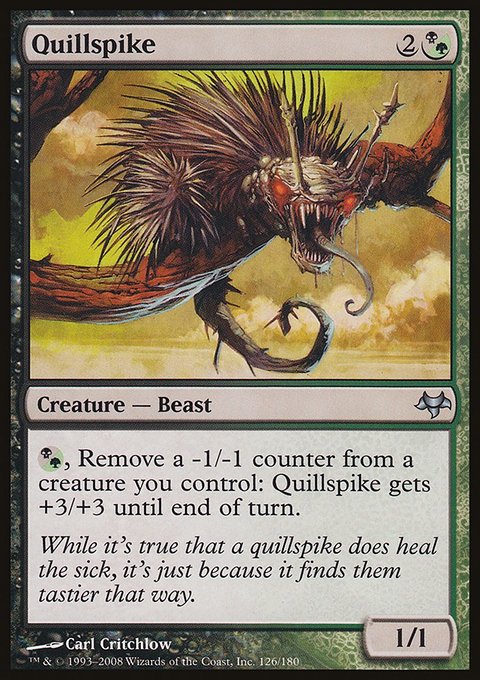 Quillspike, Eventide #126, Magic: The Gathering card