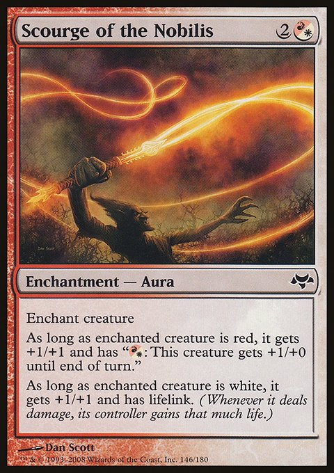 Scourge of the Nobilis, Eventide #146, Magic: The Gathering card