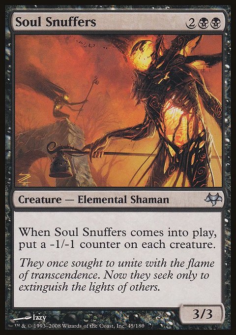 Soul Snuffers, Eventide #45, Magic: The Gathering card