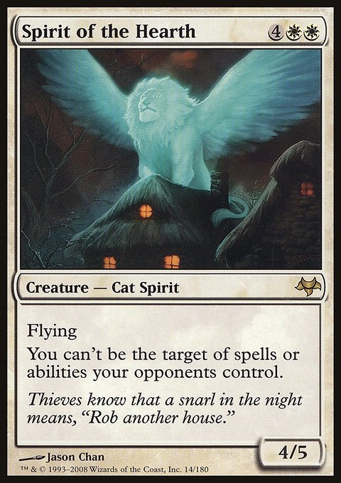 Spirit of the Hearth, Eventide #14, Magic: The Gathering card